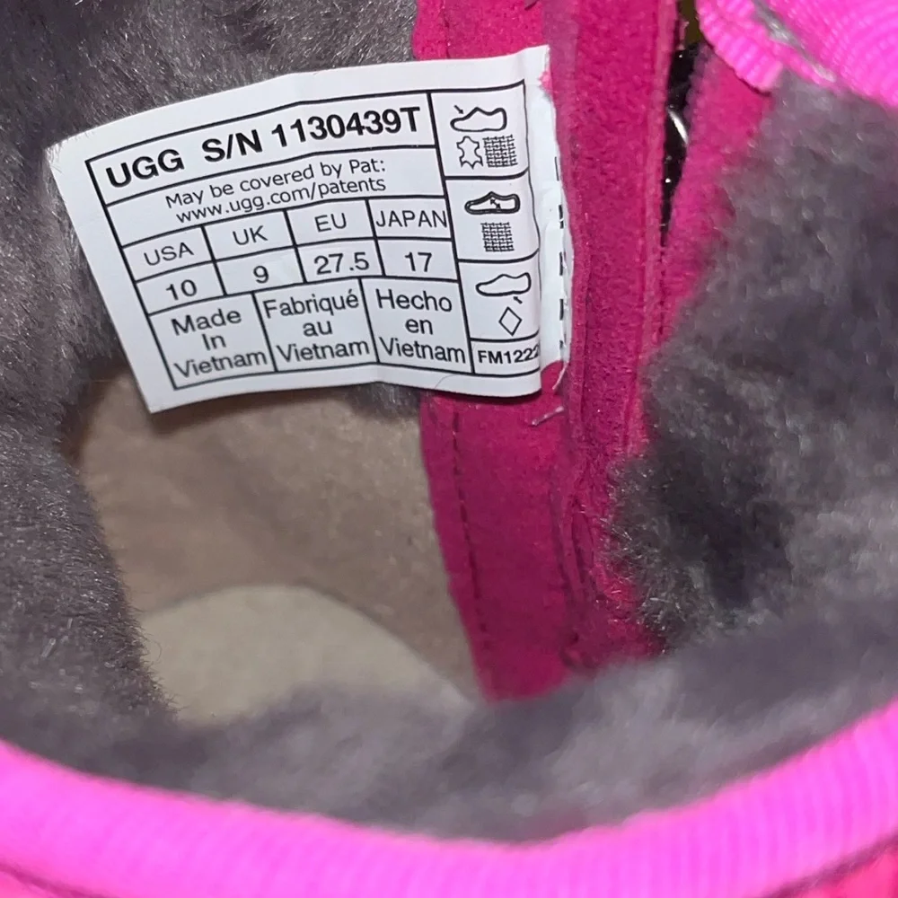 UGG Pink Truckee Weather Boots